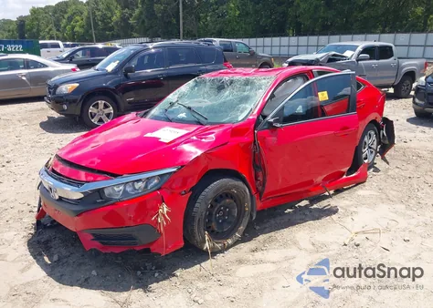 2016 Honda Civic Lx from USA, damaged, VIN 2HGFC2F55GH552584